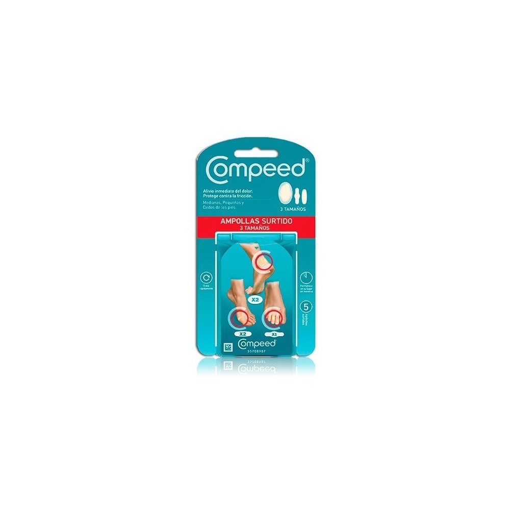 COMPEED AMPOLLAS SURT.3 TAMAÑ.