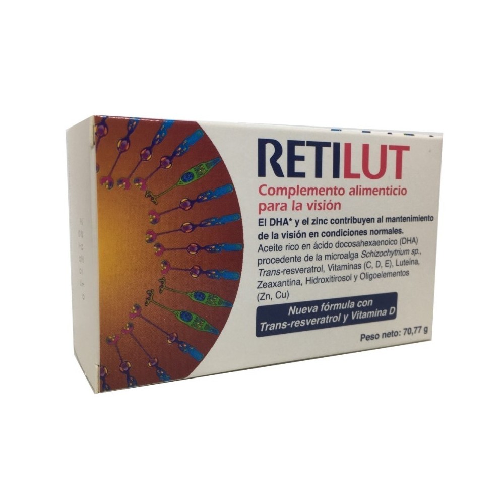 RETILUT 60 CAPS.