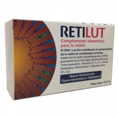 RETILUT 60 CAPS.