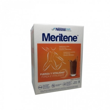 MERITENE CHOCOLATE  15 SOBRES