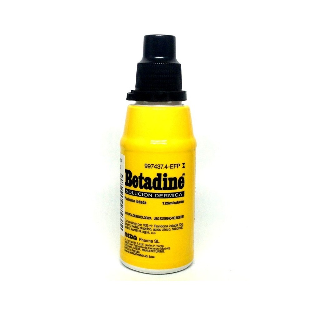 BETADINE SOL. DERMICA 125 ML.