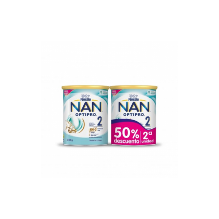 NAN 2 Optipro Pack Duplo 2ºud 50%