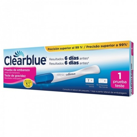 Test Embarazo Clearblue Ultratemprana
