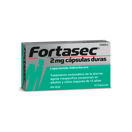 FORTASEC 2MG. 10 CAPS