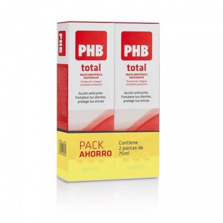 PHB Pasta Total Duplo 2x75ml