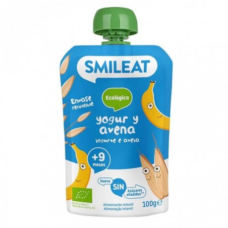 Smileat Pouch Bebible Yogur y Avena 100gr