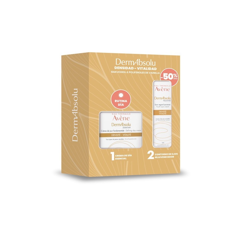 Avene Pack Dermabsolu Crema Día+Contorno Ojos