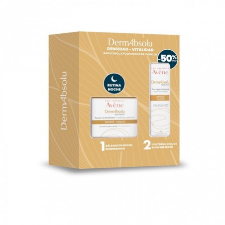 Avene Pack Dermabsolu Crema Noche+Contorno Ojos