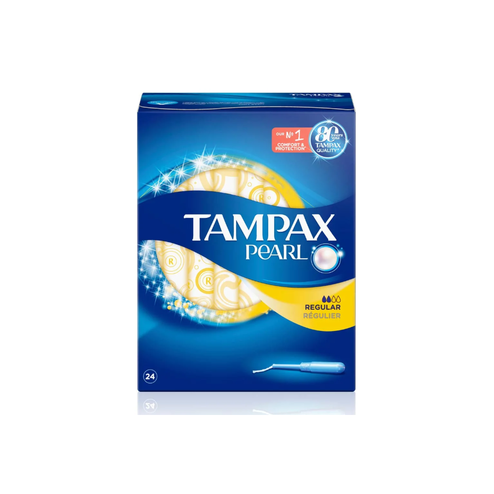 TAMPAX PEARL REGULAR    24 U.