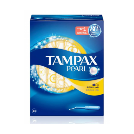 TAMPAX PEARL REGULAR    24 U.