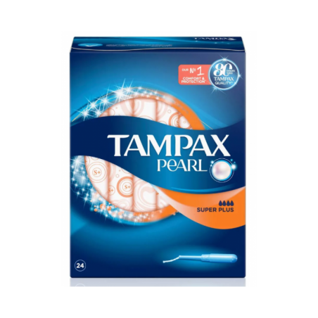 TAMPAX PEARL SUPER PLUS 24 U.