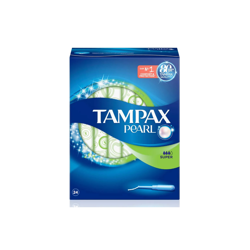 TAMPAX PEARL SUPER      24 U.