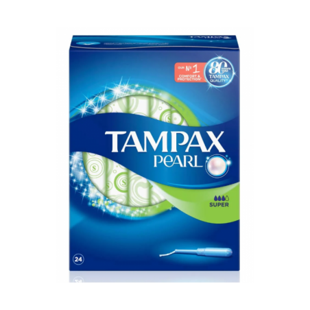 TAMPAX PEARL SUPER      24 U.