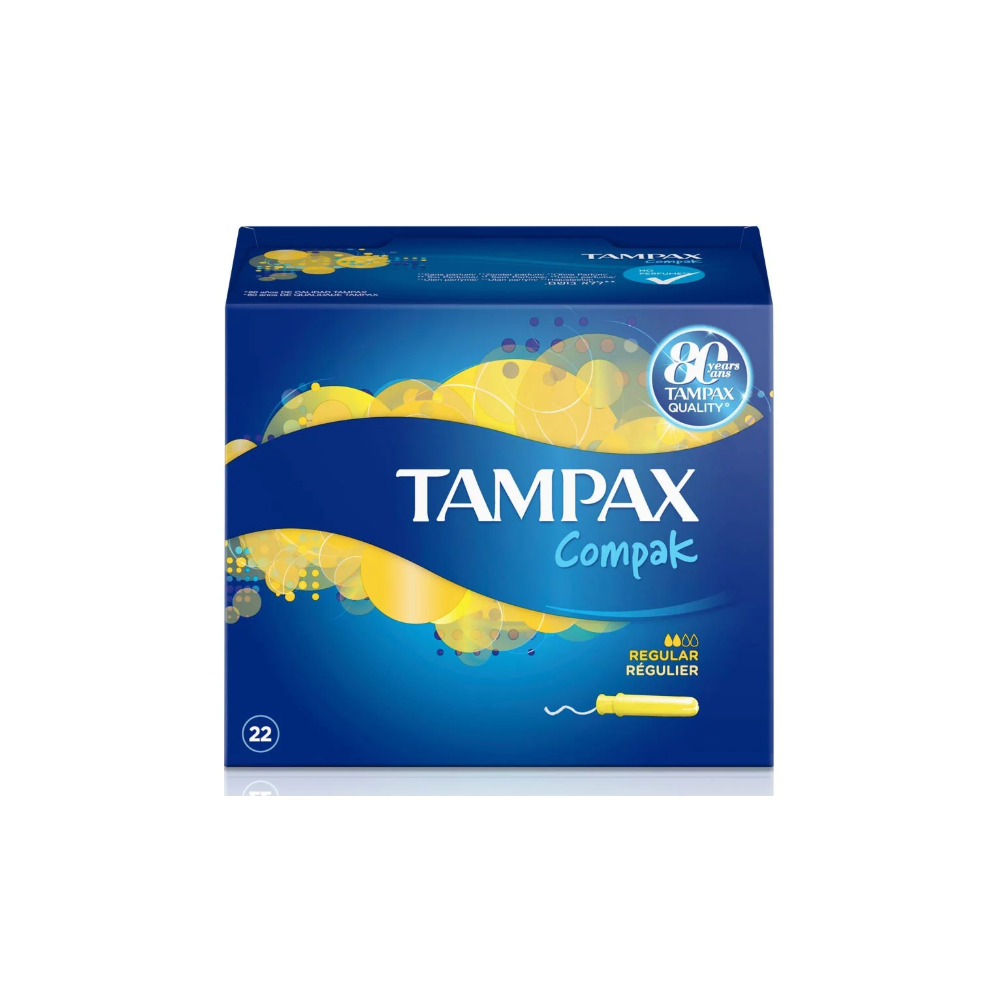 TAMPAX COMPAK REGULAR       22