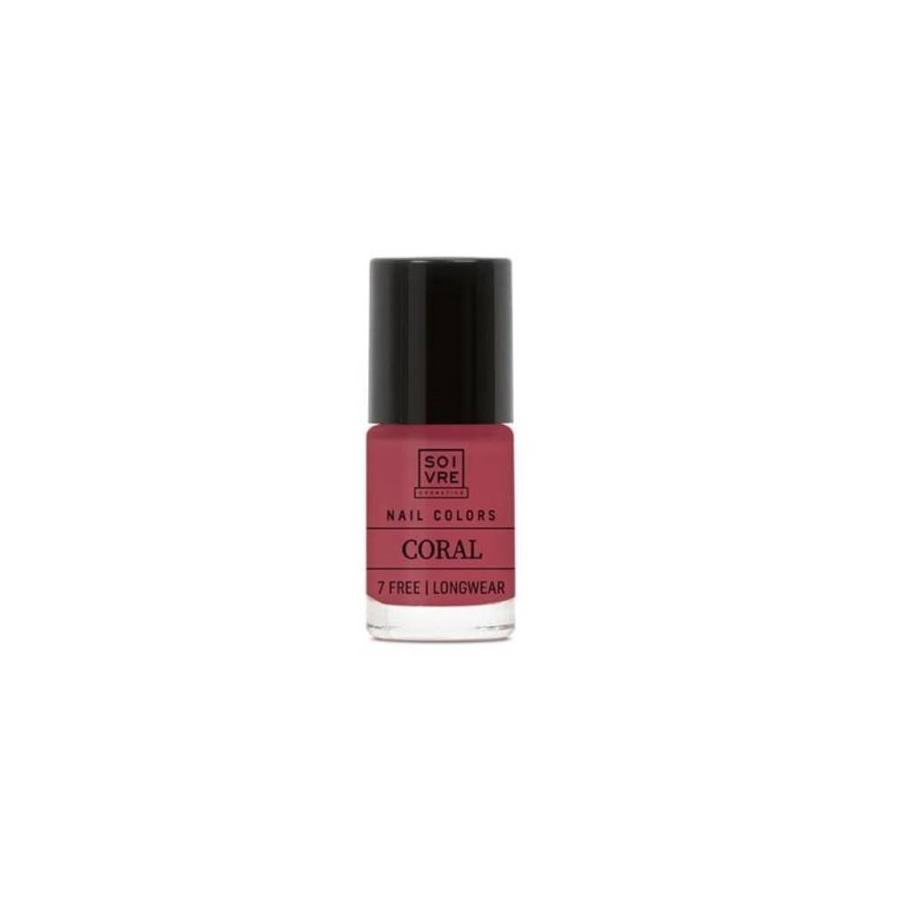 SOIVRE ESMALTE DE UÑAS CORAL