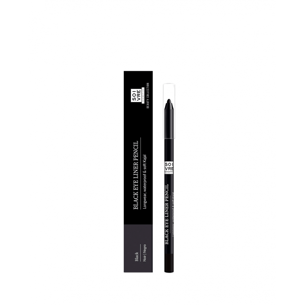 SOIVRE COSMETICS EYELINER LAPIZ DE OJOS NEGRO 1.2 G