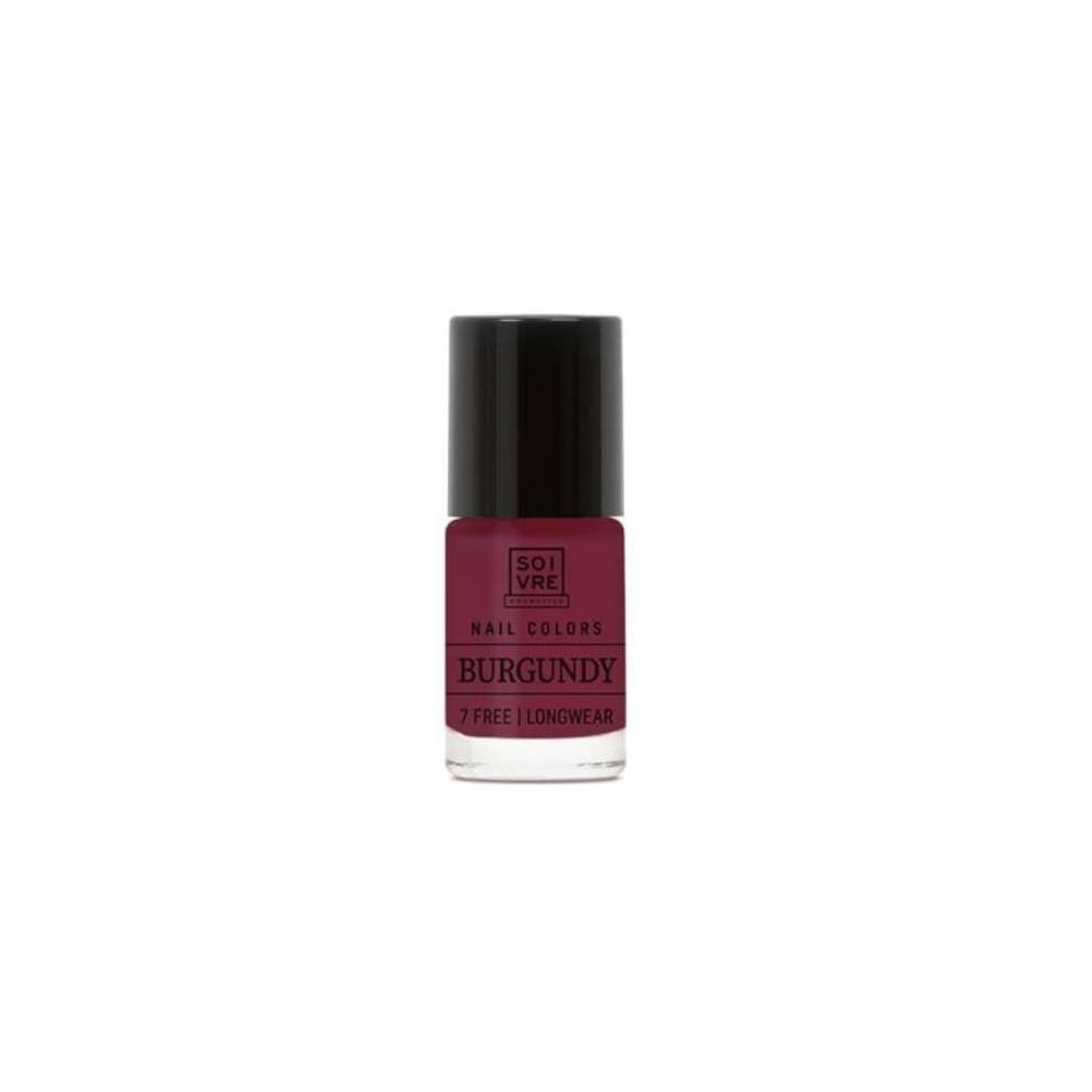 SOIVRE ESMALTE UÑAS BURGUNDY