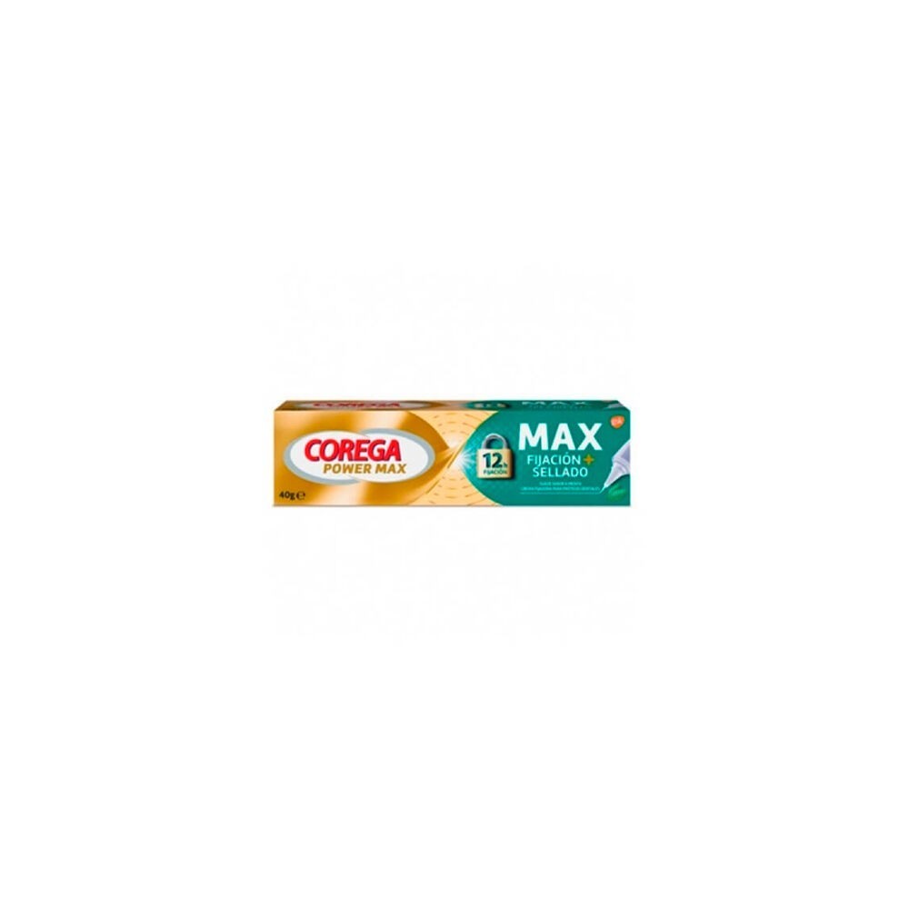 Corega Max Fijación+Sellado Menta 40gr