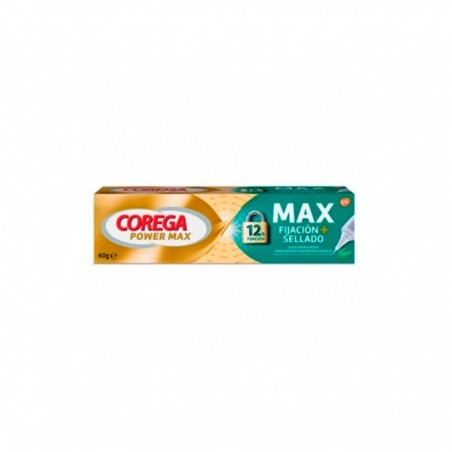 Corega Max Fijación+Sellado Menta 40gr