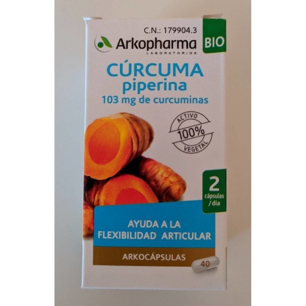 ARKO CURCUMA PIPERINA 40 CAPS