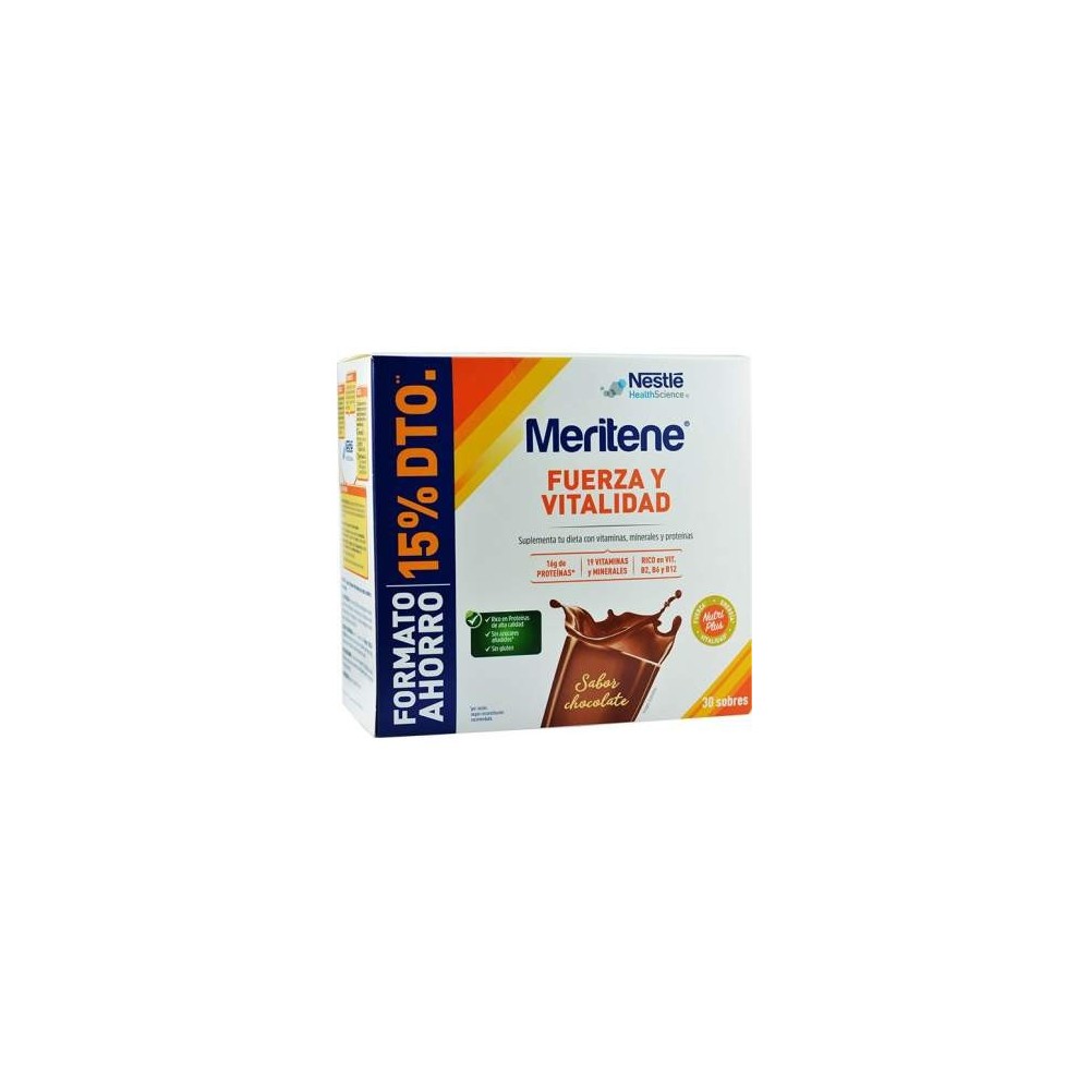 MERITENE PACK CHOCOLATE 30SOBR