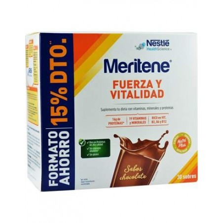 MERITENE PACK CHOCOLATE 30SOBR