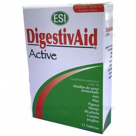 DIGESTIVAID ACTIV 15 TABLETAS