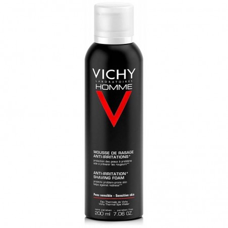 Vichy Hombre Espuma de Afeitar Piel Sensible