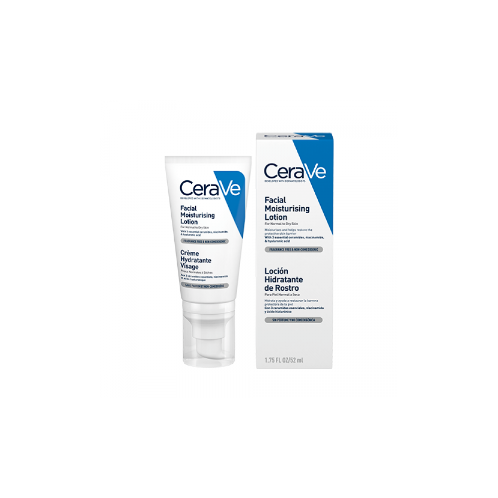 CERAVE LOCION HID.FACIAL 52 ML