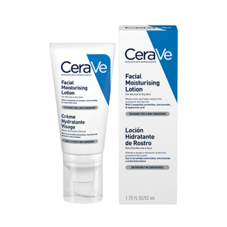 CERAVE LOCION HID.FACIAL 52 ML