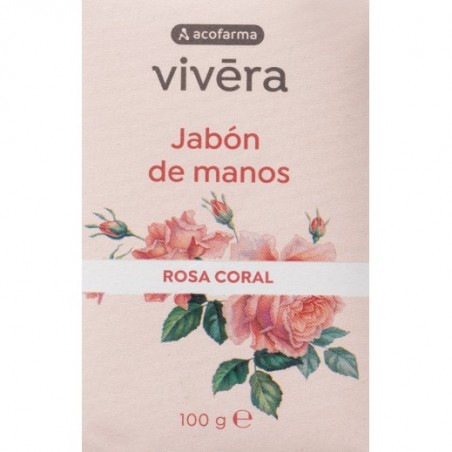 Jabón Pastilla Rosa 100gr Acofar Vivera