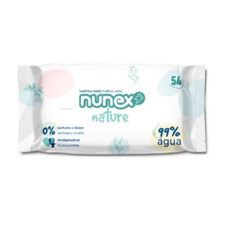 Toallitas Bebé Nunex Nature 54 uds