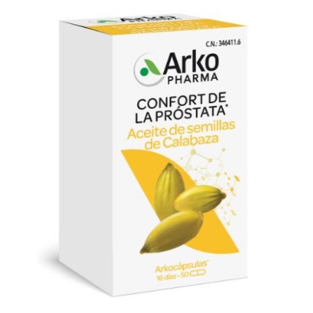 ARKO ACEITE CALABAZA 50CAPS.