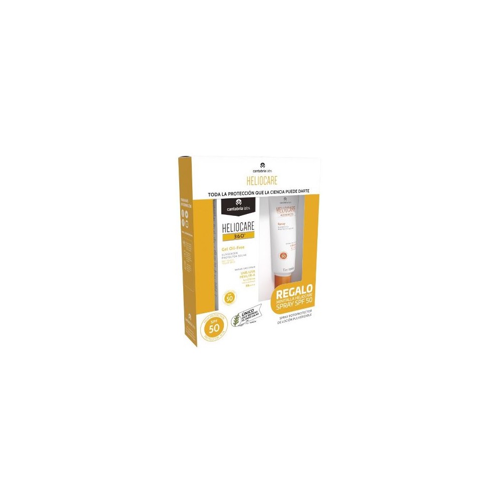 HELIOCARE 360º PACK GEL OF SPF50+SPRAY SPF50