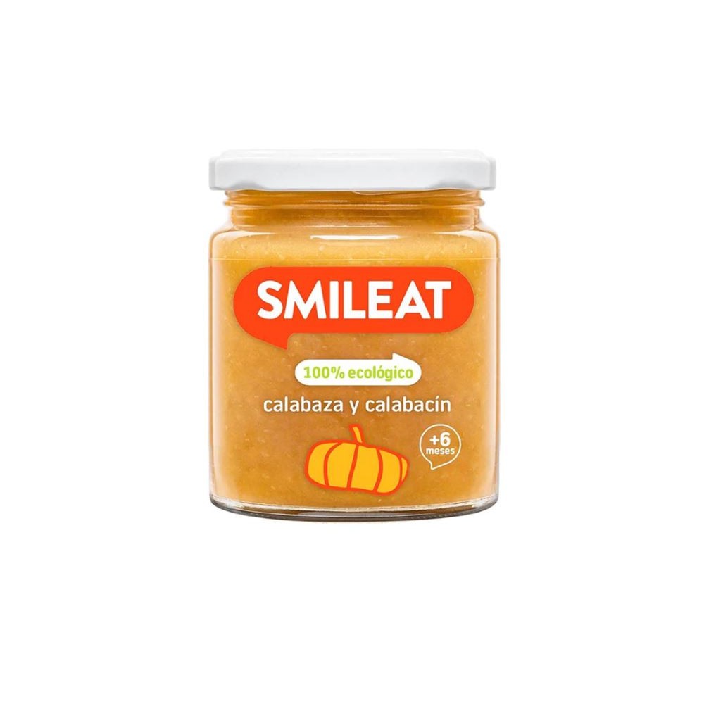 Smileat Potito Calbaza y Calabacín 230gr