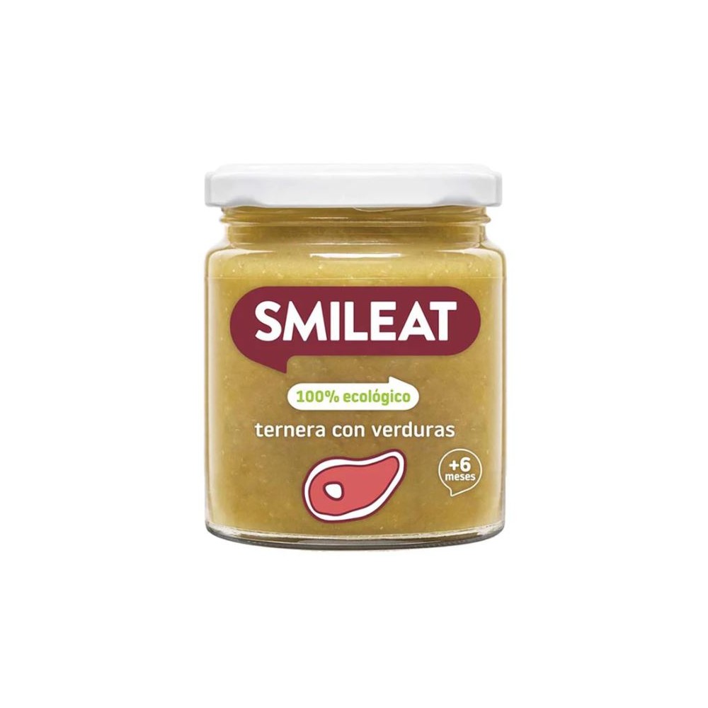 Smileat Potito Ternera con Verduras 230gr