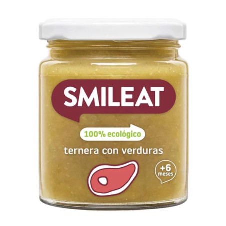 Smileat Potito Ternera con Verduras 230gr