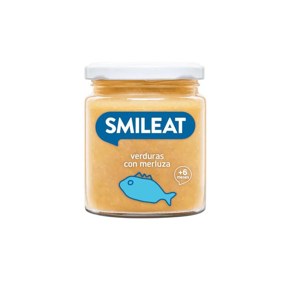 Smileat Potito Verdura con Merluza 230gr