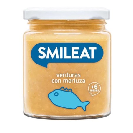 Smileat Potito Verdura con Merluza 230gr