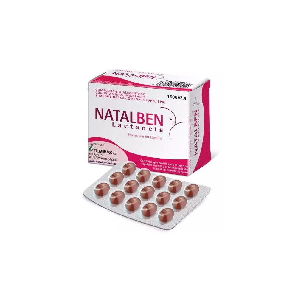 Natalben Lactancia 60 Caps.