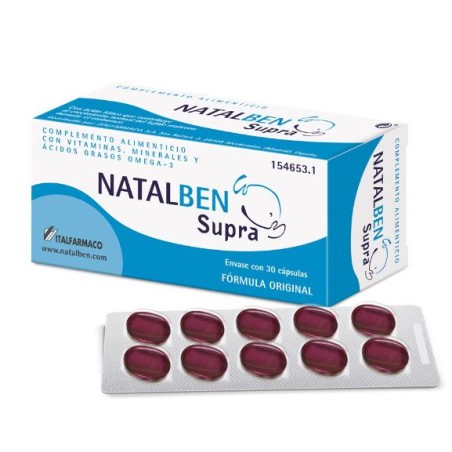 Natalben Supra 30 Caps.