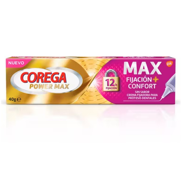 Corega Max Fijación +Confort 40gr