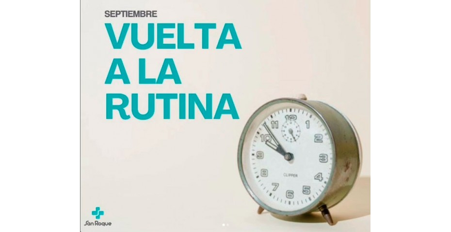 Vuelta a la rutina